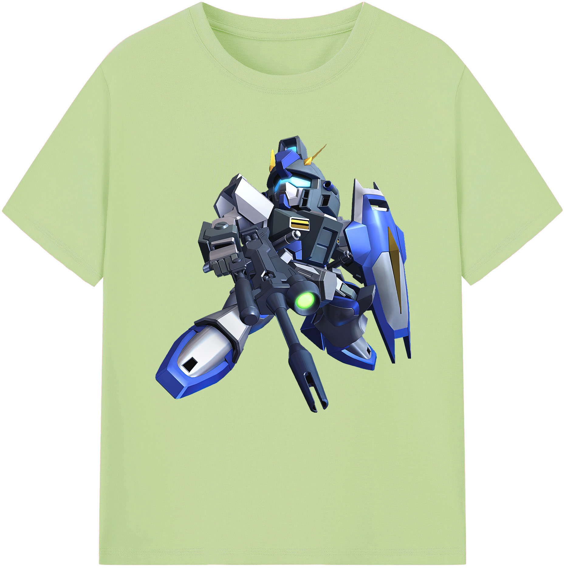 （画像用） 機動戦士ガンダム Mobile Suit Gundam 綿100％半袖Tシャツ（フロントプリント）